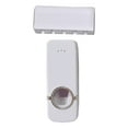 thumbnail image 2 of Soporte para cepillos de dientes BLESIY dispensador de pasta de dientes montado en la pared, 2 of 4