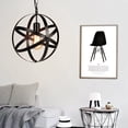 thumbnail image 6 of Tomshine Industrial Plug-in Globe Pendant Light E26 Base 14.76ft Power Cable and Switch, 6 of 6