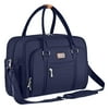 Welavila Baby Diaper Bag Tote with Changing Pad & Insulated Pockets, Unisex,Navy Blue, Adult