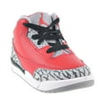 thumbnail image 2 of Jordan 3 Retro SE (TD) Toddler Shoes Fire Red-Cement Grey-Black cq0489-600, 2 of 6