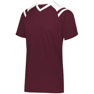 YOUTH SHEFFIELD JERSEY - L / MAROON/WHITE by HIGH FIVE