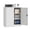 White, variant on AUHUP Metal Storage Cabinet with Wheels, 73" Rolling Garage Storage Cabinets with 4 Adjustable Shelves & Locking Doors,Black Tool Cabinet for Garage,Home,Warehouse,Workshop