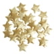 thumbnail image 2 of 100 piezas de confeti de estrellas doradas, decoraciones metálicas iridiscentes , 100 piezas, 2 of 9