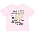 thumbnail image 3 of Inktastic Mimi's You Say Alpaca My Bags Boys or Girls Toddler T-Shirt, 3 of 5