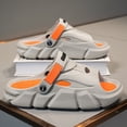 thumbnail image 4 of Zapatillas de verano para hombre, para exteriores, deportivas, para playa, antideslizantes, para parejas, con colores contrastantes, informales, para hombre, 4 of 5