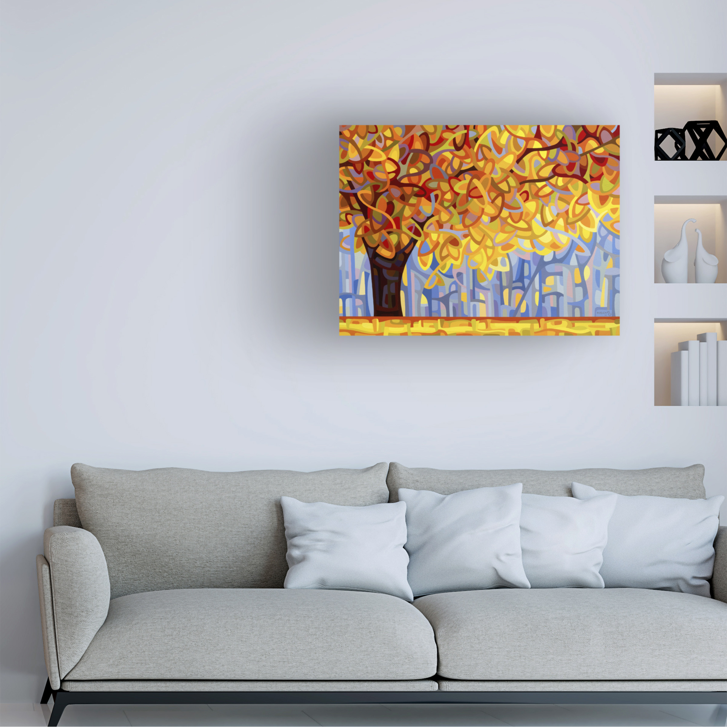 Mandy Budan 'October Gold' Canvas Art