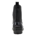 thumbnail image 2 of JBU BY JAMBU Mens Black Mixed Media Pull Tabs Goring Waterproof Padded Milton Round Toe Block Heel Duck Boots 9 M, 2 of 4