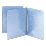 Smead Side Opening Pressboard Report Cover, Prong Fastener, Blue , Each