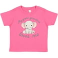 thumbnail image 3 of Inktastic Cute Elephant My Great Grandma Loves Me Boys or Girls Baby T-Shirt, 3 of 5