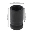 thumbnail image 3 of 38 Mm de 12,5 Mm 1/2 Llave de Tubo Hexagonal con Interior, 3 of 7