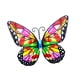 thumbnail image 5 of Escultura de Decoración de pared Sunnimix mariposa de metal 9.84 pulgadas Estilo B, 5 of 8