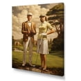 thumbnail image 2 of Designart "Timeless Vintage Golf" Sports Wall Decor, 2 of 5