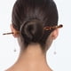thumbnail image 5 of Accesorios para el cabello con placa para la cabeza con horquillas para mujer de estilo chino , marrón Macarena horquillas chinas, 5 of 8