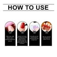 thumbnail image 3 of Pekkaxy Gel Nail Polish Pen Set, 6 Pcs Nail Art Pens for DIY Manicure, Long Lasting Portable Gel Pens for Fingernails and Toenails, 3 of 9