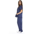 thumbnail image 2 of Conjunto de uniformes médicos para mujer Six Pack Medical Scrubs (V-Tie Cargo Pants) Ormromra LRWJ116-6, 2 of 3