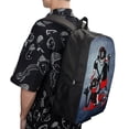 thumbnail image 5 of Rap Music Lil Darkie Song Backpack Casual Daypack School Bag Backpack Satchel Rucksack Shoulder, 5 of 5
