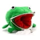 thumbnail image 5 of Monedero lindo de la rana de la felpa verde, carteras de la moneda de la rana, bolsa del dinero de la rana con la cremallera para el titular de la tarjeta de crédito de la llave del auricular regalo, 5 of 5
