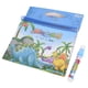 thumbnail image 1 of Libro mágico portátil para colorear con agua y bolígrafo para niños, juguete educativo para dibujar y pintar (dinosaurio), 1 of 14