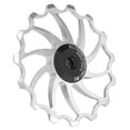 thumbnail image 1 of Ymiko 15T Guide Wheel,Rear Derailleur Guide Wheel,MEIJUN Rear Derailleur Guide Pulley Wheel 15T Ceramic Bearing for Folding Mountain Bikes, 1 of 8