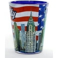 thumbnail image 3 of New York Flag Skyline Outside Letters Inside Shot Glass…, 3 of 3