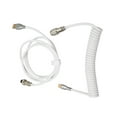 thumbnail image 1 of Custom Coiled Keyboard Cable, Fast Charging, Wide Compatible, Type C Plug, Double Sleeve, Scope Of Application For USB C To USB A Keyboard, 1 of 8