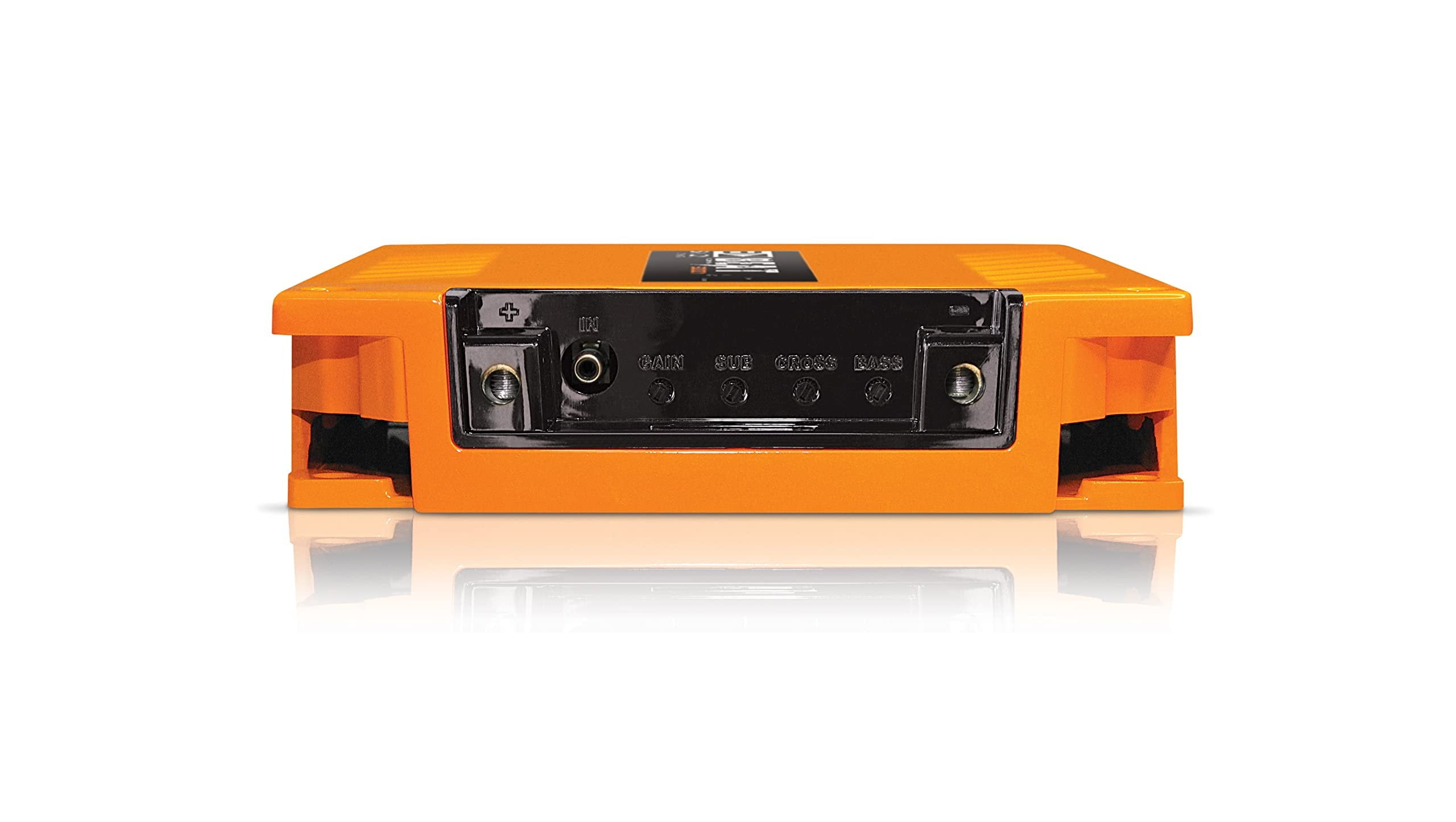 Banda 3000W 1 Ohm Mono Bass Vehicle Audio Amplifier, Orange