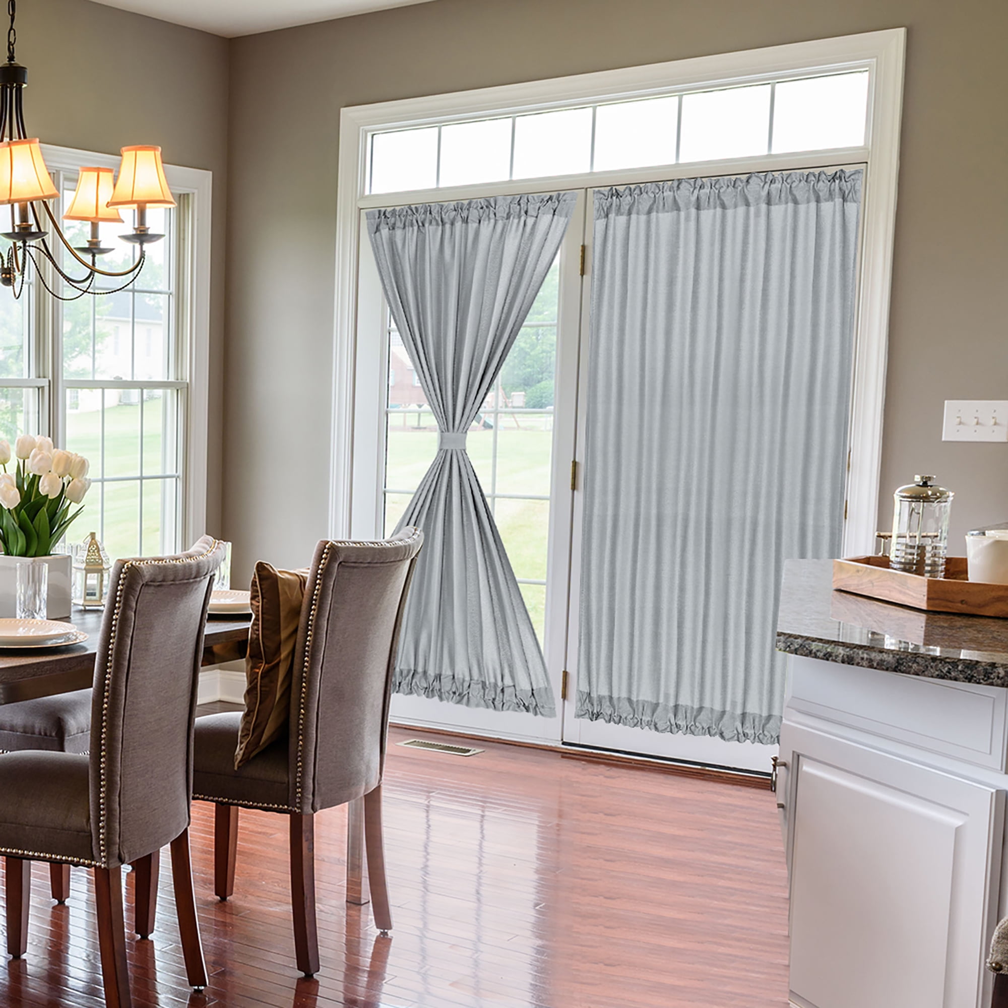 French Door Curtains Thermal Insulated Blackout Curtain