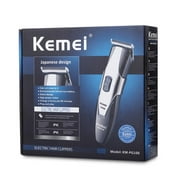 Kemei KM - PG100 Rechargeable Electric Hair Clipper Haircut Trimmer