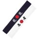 thumbnail image 5 of ColoMX 2 piezas de banda para la cabeza japonesa diadema de diadema deportiva para correr diadema de carrera, 5 of 7