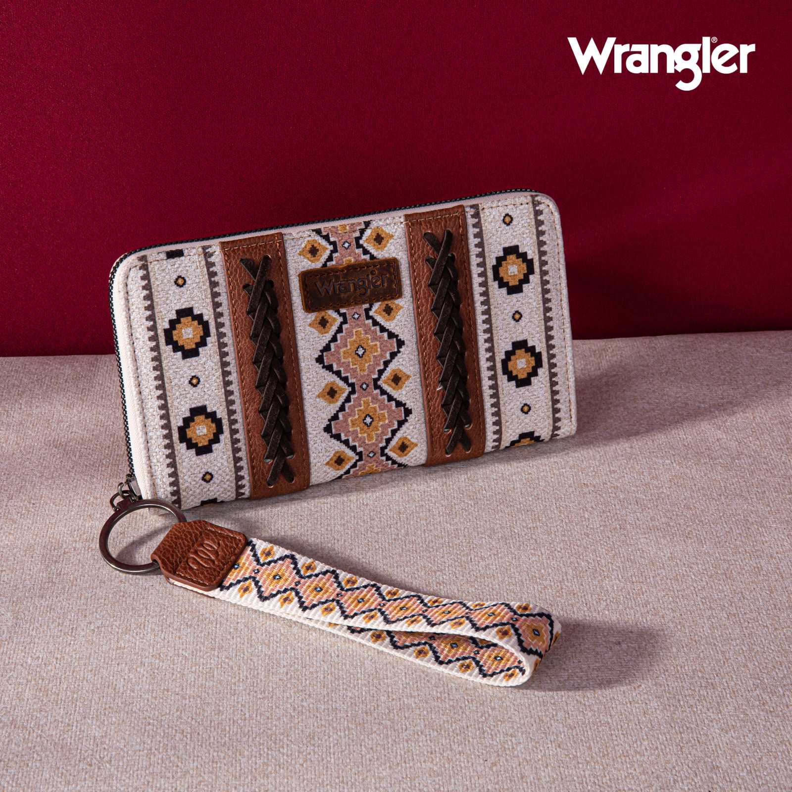 Montana West Wrangler Aztec Wristlet Wallet photo 6