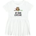 thumbnail image 3 of Inktastic My Mimi Loves Me Girls Owl Girls Baby Dress, 3 of 5
