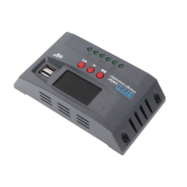 Controlador solar 12V 24V MPPT Controlador solar 10A Protección múltiple para vallas publicitarias solares para villas para yates ANGGREK Otros