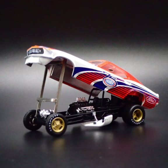 Open Box 1969 69 FORD MUSTANG FUNNY CAR NHRA 1/64 SCALE COLLECTIBLE DIECAST MODEL CAR