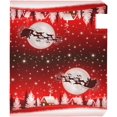 thumbnail image 5 of Christmas Mailbox Covers Magnetic Red Xmas Tree Snowflakes Mailbox Cover Wraps Standard Size 18"X21" Post Letter Box Cover Garden Decorations, 5 of 6