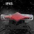 thumbnail image 3 of HUGFEGWE E-Bike Brake Light Electric Bicycle Taillight with Turn Signal Rear Rack Lamp LED Electric Bike Light Accessories CJB91-83773, 3 of 8