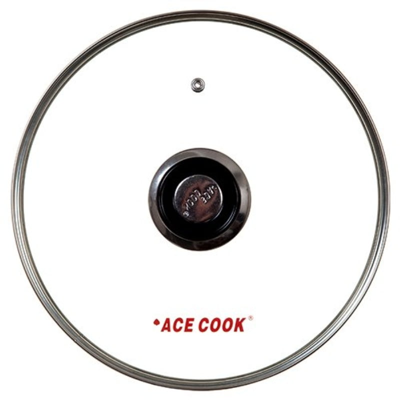 Tempered Glass Lid for Pot & Pans with Vent Hole, 28 cm