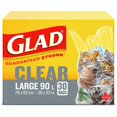 thumbnail image 1 of Sacs à Ordures Transparents - Grands 90 Litres, 1 of 1