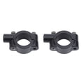 thumbnail image 1 of 2PCS Motorcycle Mirror Mount Clamp, Aluminum Handlebar Rearview Mirror Adapter for Motorbike ATV Scooter Project Bikes, 1 of 7
