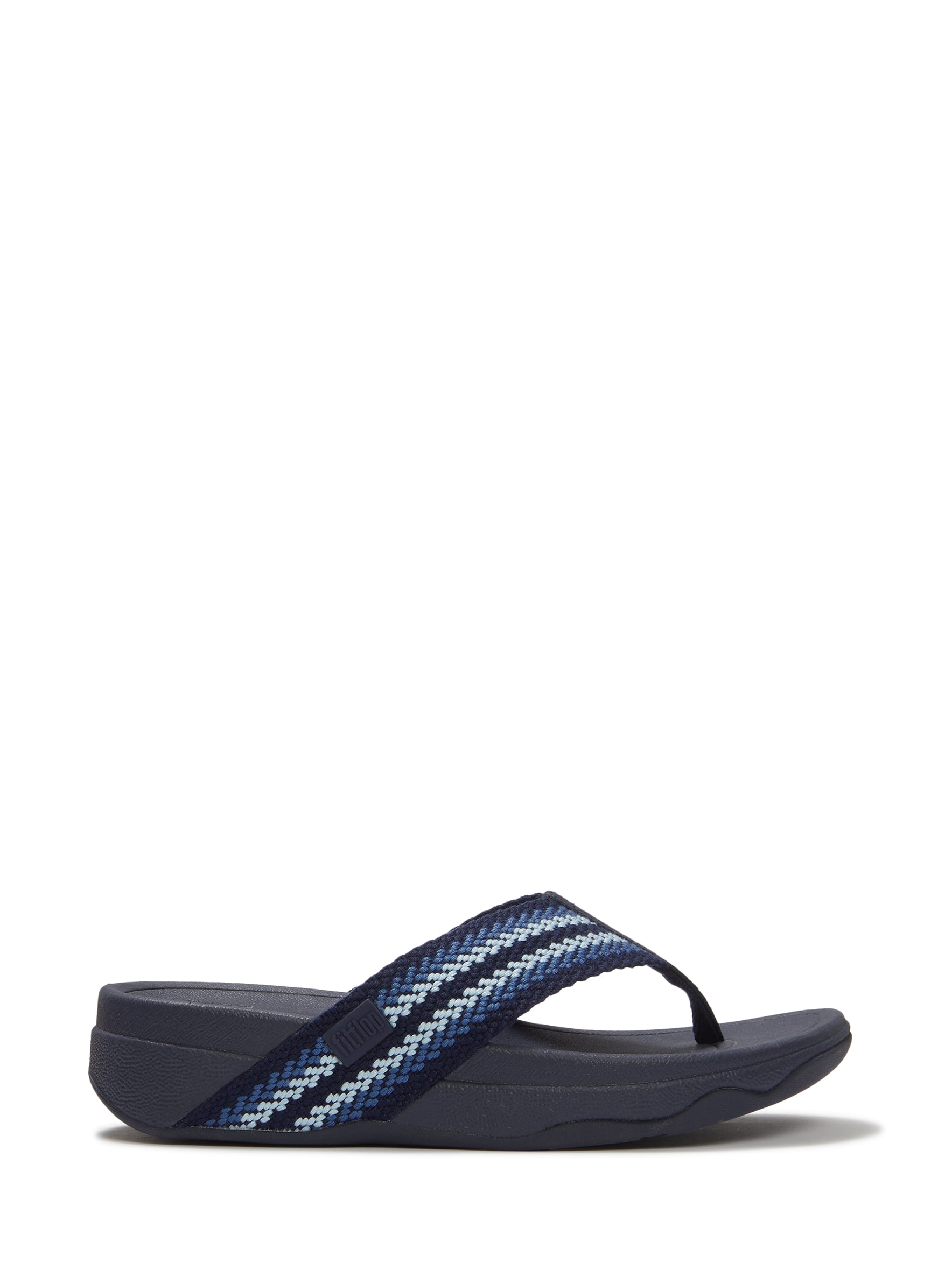 Fitflop Women's Surfa Stripe-Webbing Toe-Post Sandals