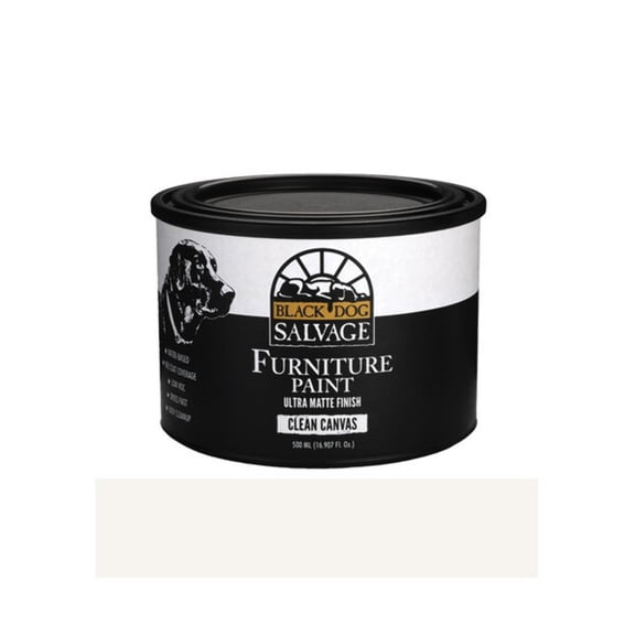 Furniture Paint, White Clean Canvas, Matte, Water Based, Low VOC