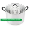 thumbnail image 2 of Prep•N•Cook by 21.5Qt Induction Stainless Steel Water Bath Canner Silver 21.5 Quarts, 2 of 6
