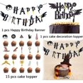 thumbnail image 4 of Happy Birthday Banner Decorations Cake Toppers, by BUZIFU, 4 of 7