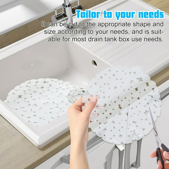 Clearance 4 Pack Pebble Sink Mat for Stainless Steel/Ceramic Sinks,PVC Sink Protectors Mats for Bottom of Kitchen Sink, Dish Drying Mat for Dishes and Glassware