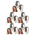 thumbnail image 2 of Guardoinrt 2pcs Hairband Flower Headdress Accessory Hair Hoop Fittings Decor Pretty 5Set, 2 of 6
