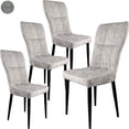 thumbnail image 1 of Juego Set 4 Sillas Comedor Altas Vinipiel Modernas Tapizadas, 1 of 5