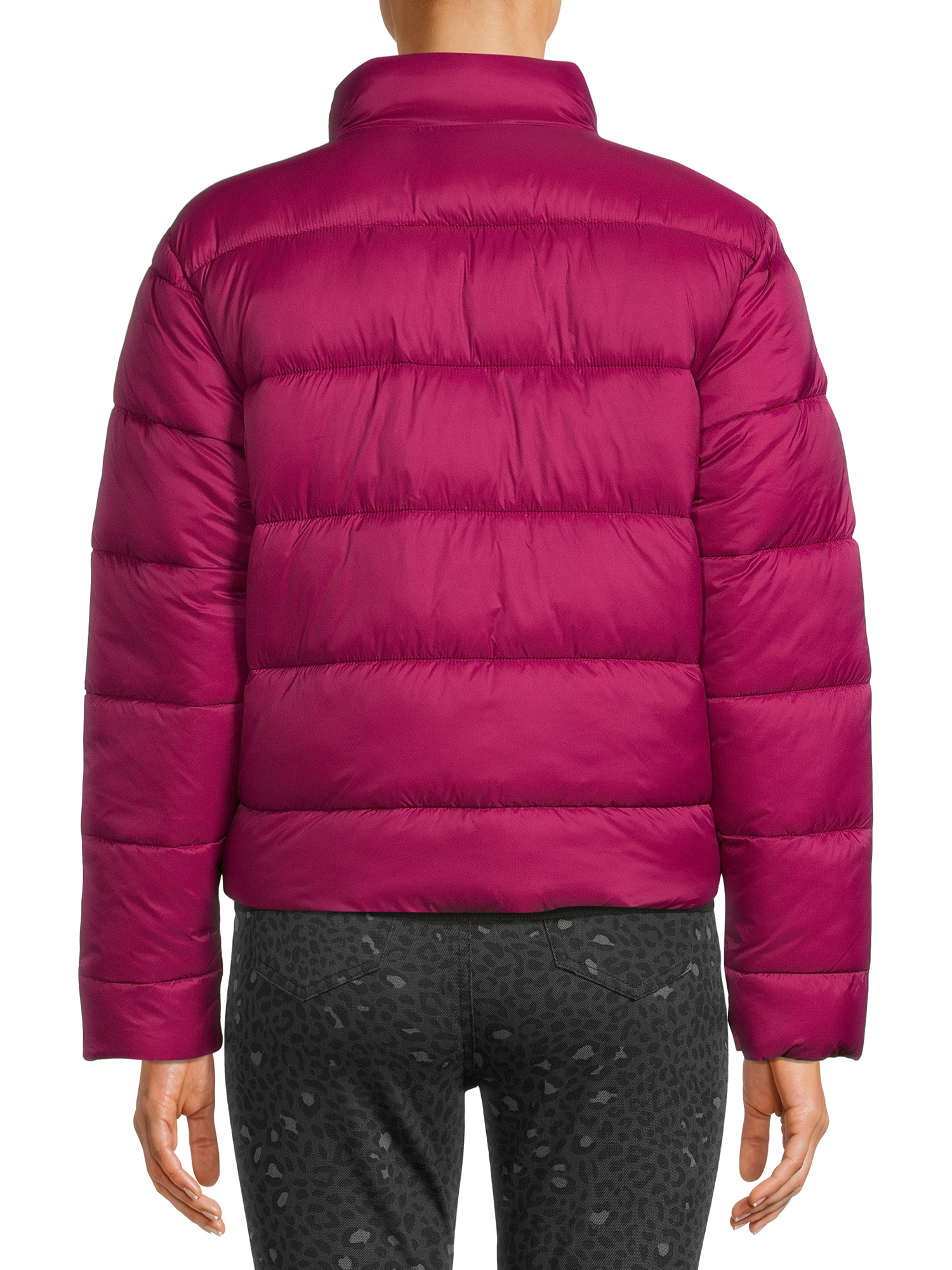 Time and Tru Women's and Plus Puffer Jacket - image 5 of 5