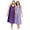 Plum Burst Soft Iris, variant on Plus Size 2-Pack Sleeveless Nightgown