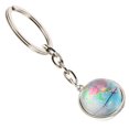 thumbnail image 4 of BRIGHTFUFU LLavero de globo con mapa del mundo, llavero creativo de planeta, colgante 3D de Metal portátil, llavero de tierra, bolsa, adorno colgante para hombres y mujeres, 4 of 7