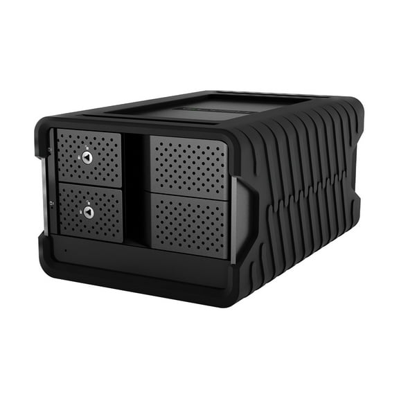Glyph Technologies Blackbox PRO RAID 40TB (2x20TB) 2-Bay Thunderbolt 3 RAID Array with Hub