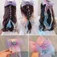 thumbnail image 6 of SJENERT-Big Bow Fairy Hair Clips Pink Hair Clips Cartoon Hair Clips Suitable For Adult Girls All Hairstyles(Multicolor3), 6 of 11